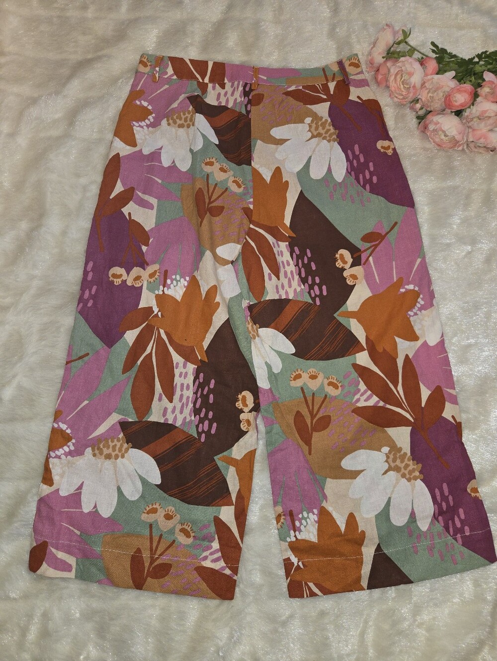 Princess Highway Multicolor Floral Wide-Leg Pants